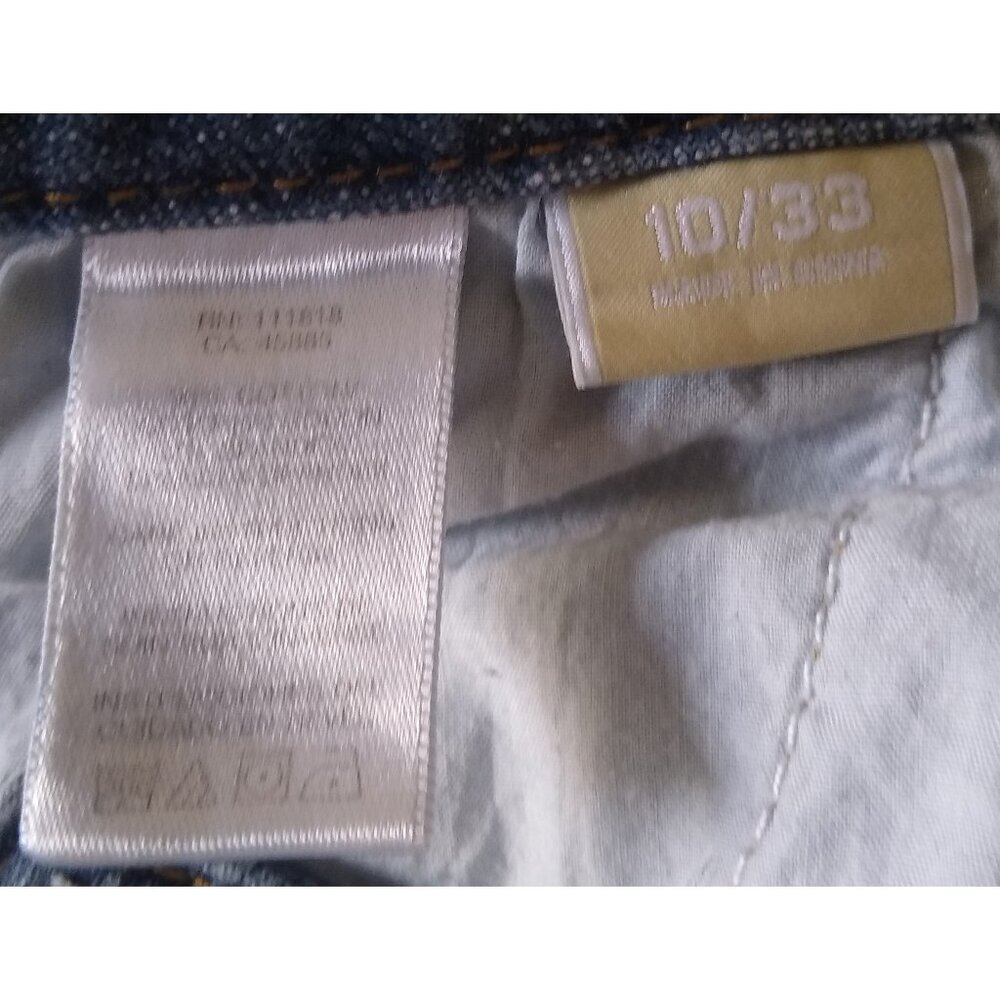Michael Kors Womens Jeans Size 10 Regular Blue Cotton Vintage Classic Styling - Picture 5 of 5